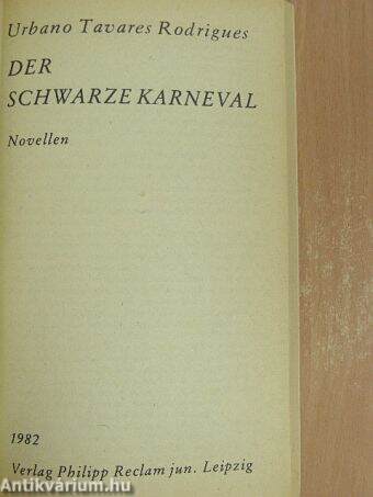 Der schwarze Karneval