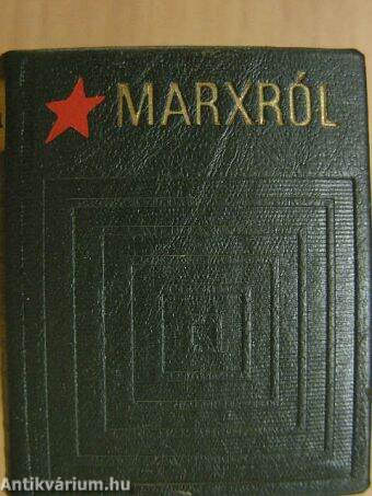 Marxról (minikönyv) (számozott)