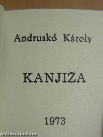 Kanjiza (minikönyv)