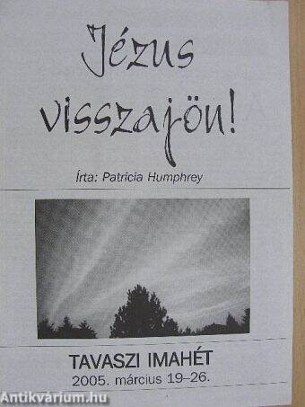 Jézus visszajön!