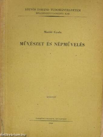 Művészet és népművelés