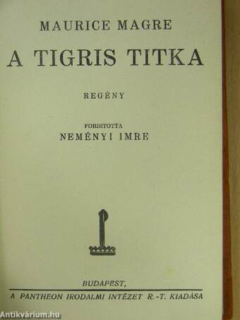 A tigris titka