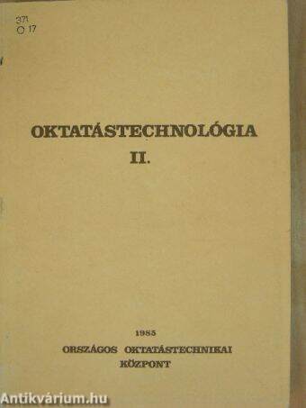 Oktatástechnológia II.