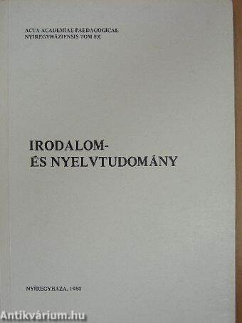 Irodalom- és nyelvtudomány