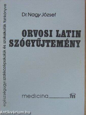 Orvosi latin szógyűjtemény