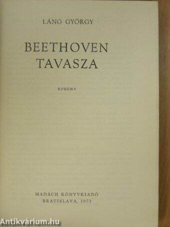 Beethoven tavasza