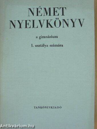 Német nyelvkönyv I.