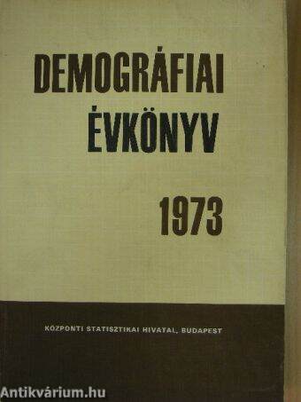 Demográfiai évkönyv 1973