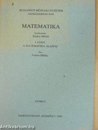 Matematika I.