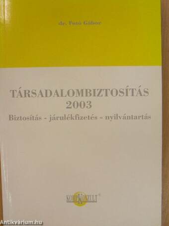 Társadalombiztosítás 2003