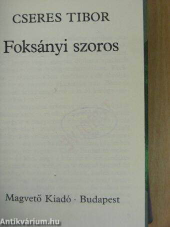 Foksányi szoros