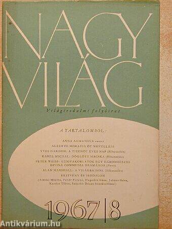 Nagyvilág 1967. augusztus