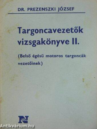 Targoncavezetők vizsgakönyve II.