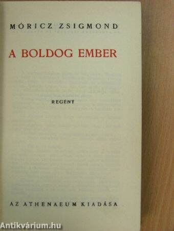 A boldog ember