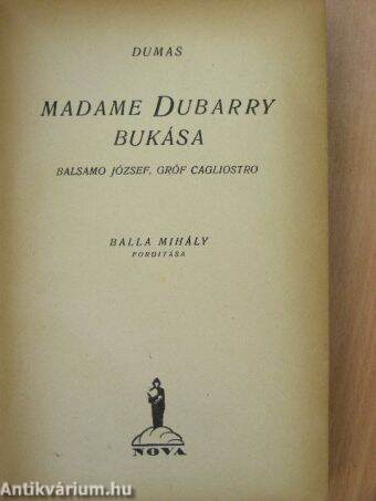 Madame Dubarry bukása