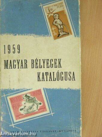 Magyar bélyegek katalógusa 1959