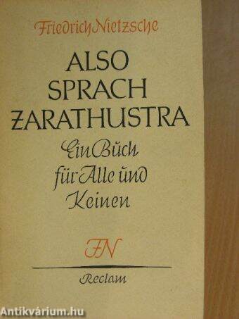 Also sprach Zarathustra