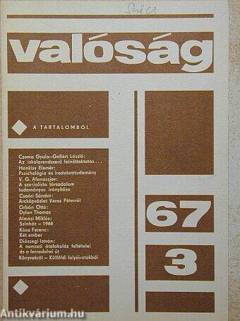 Valóság 1967. március