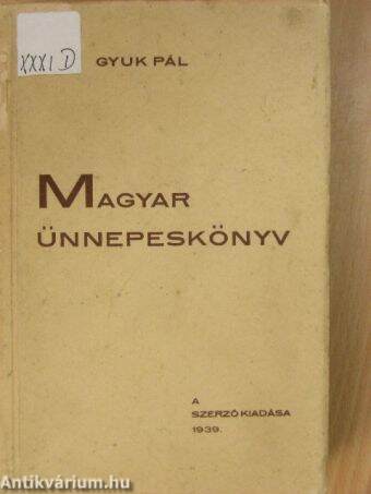 Magyar ünnepeskönyv