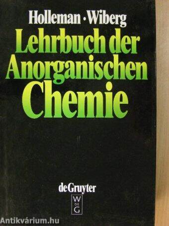 Lehrbuch der Anorganischen Chemie