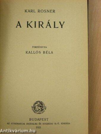 A király