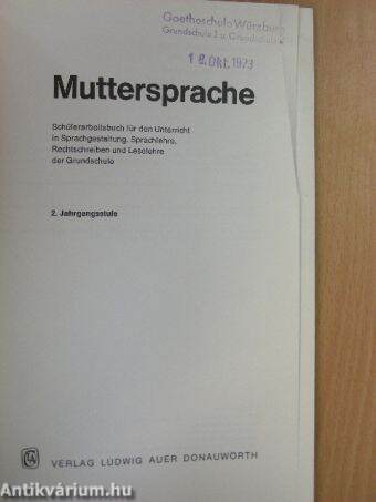 Muttersprache