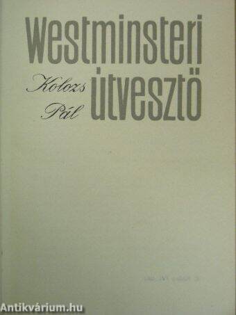 Westminsteri útvesztő