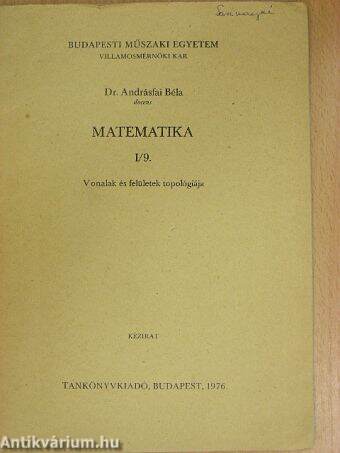 Matematika I/9.