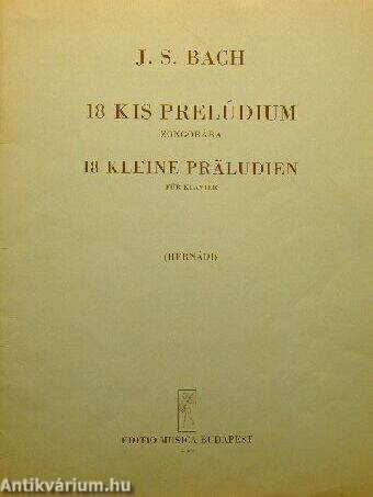 18 kis prelúdium