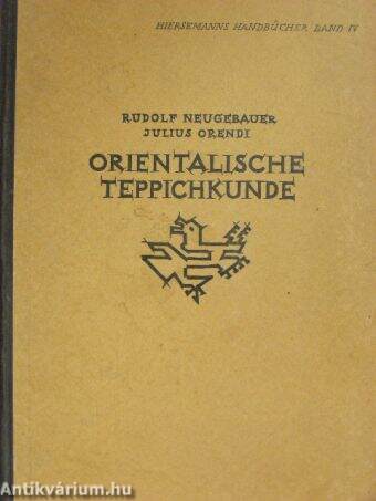 Handbuch der orientalischen Teppichkunde