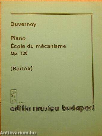 Piano/École de mécanisme Op. 120