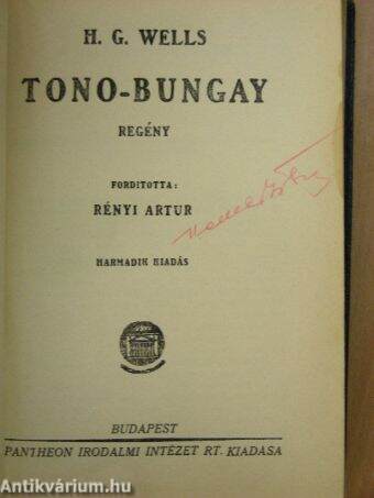 Tono-Bungay