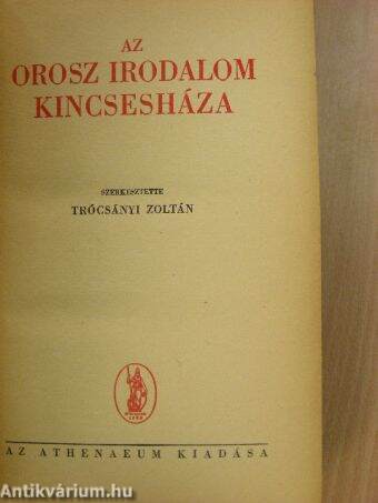 Az orosz irodalom kincsesháza