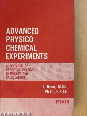 Advanced Physico-Chemical Experiments