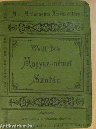 Magyar-német szótár I.