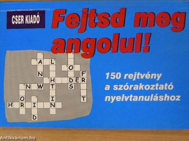 Fejtsd meg angolul!