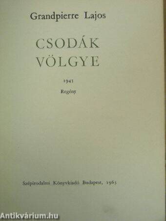 Csodák völgye