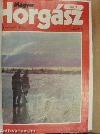 Magyar Horgász 1988, 1990. január-december/1989, 1991 (nem teljes évfolyamok)