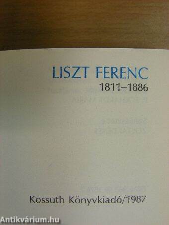 Liszt Ferenc (minikönyv) (számozott)