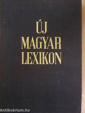 Új magyar lexikon 1. (töredék)