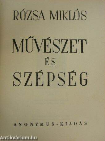 Művészet és szépség