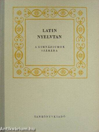 Latin nyelvtan