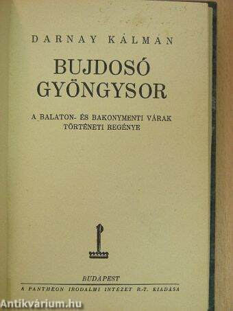 Bujdosó gyöngysor