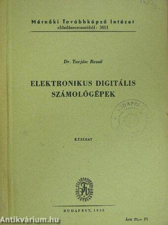 Elektronikus digitális számológépek