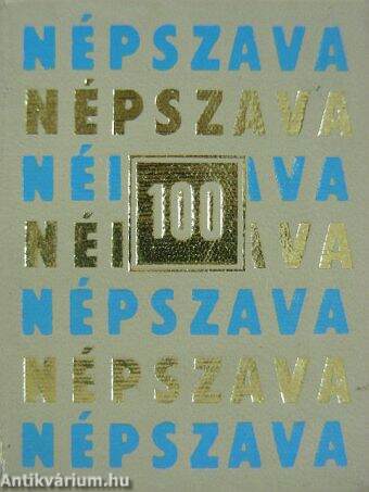 Népszava 100 (minikönyv)