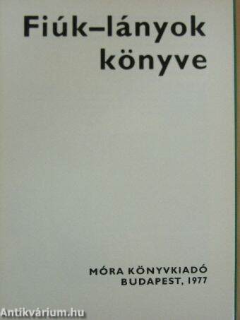 Fiúk-lányok könyve 1978.