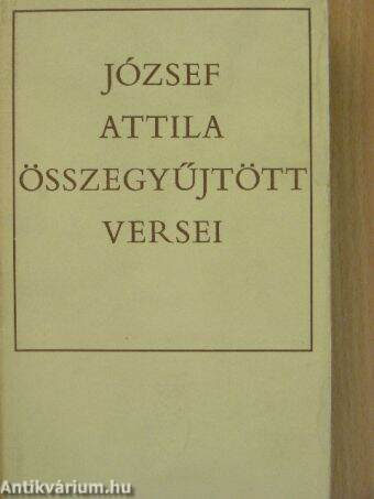 József Attila összegyűjtött versei