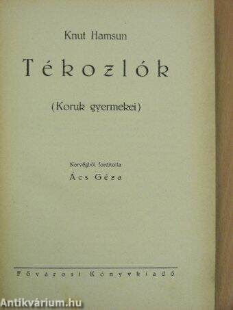 Tékozlók