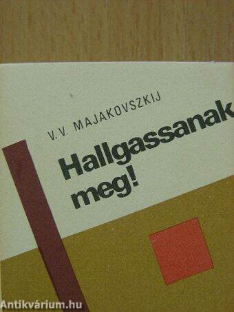 Hallgassanak meg! (minikönyv) (számozott)