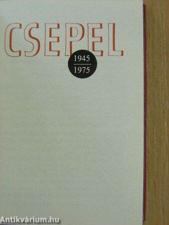 Csepel 1945-1975 (minikönyv) (számozott)